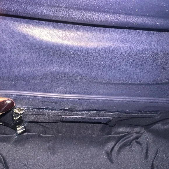 Badgley Mischka denim Quilted Shoulder Bag - Picture 5 of 6